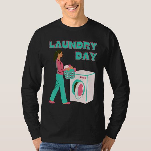 Wasmoment T-shirt (Voorkant)