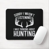Wasnt Listing Thinking Hunting Deer Shed Bow Hun Muismat (Met muis)
