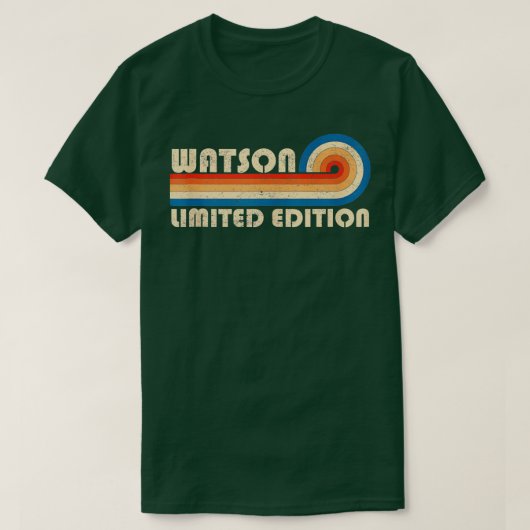 WASON Name Personalized Funny Retro Birthd T-shirt (Design voorkant)