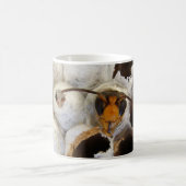 Wasp afkomstig van nestboor-Mok Koffiemok (Center)