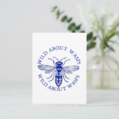 Wasp Briefkaart (Staand voorkant)