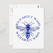 Wasp Briefkaart (Voorkant / Achterkant)