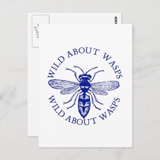 Wasp Briefkaart (Voorkant / Achterkant)