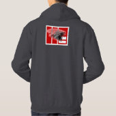 Wasp DJ op? Hoodie (Achterkant)