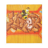 Wasp Graffiti Wall Notitieblok (Voorkant)