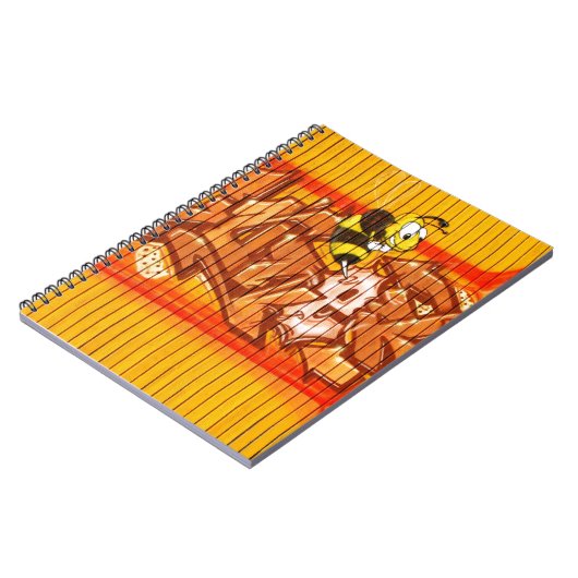 Wasp Graffiti Wall Notitieboek (Linkerzijde)