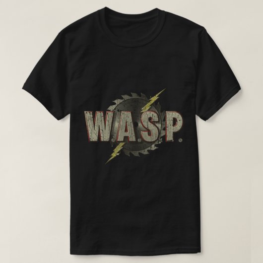 WASP Los Angeles 1982 T-shirt (Design voorkant)