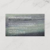 Wasp op hout, bestrijding van plagen visitekaartje (Achterkant)