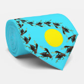 Wasp Paisley Stropdas (Opgerold)