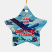 WASP Womans Air Service Pilot Ornament (Achterkant)