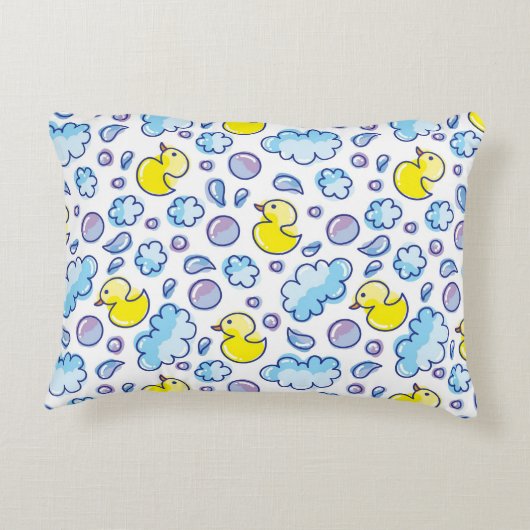 waspatroon accent kussen (Achterkant)