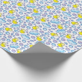 waspatroon cadeaupapier (Hoek)