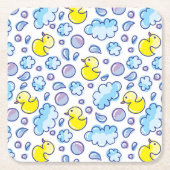 waspatroon kartonnen onderzetters (Voorkant)