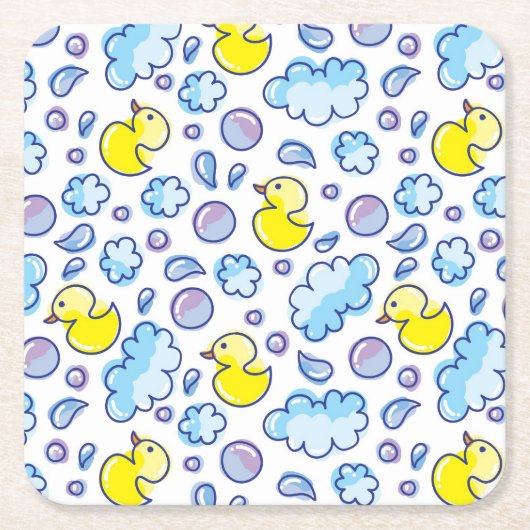 waspatroon kartonnen onderzetters (Voorkant)