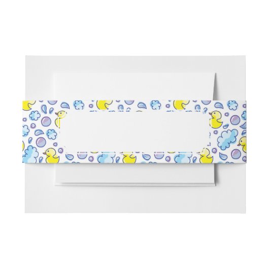 waspatroon uitnodigingen wikkel (Voorkant Voorbeeld)