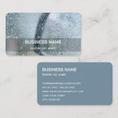 Wasreiniging mobiele auto's visitekaartje (Voorkant / Achterkant)