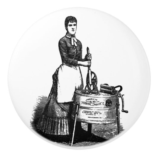  wasruimte keramische knop (Voorkant)