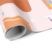 Wasruimte Wasmachine Reiniging Huisvrouw Cadeaupapier (Rol Hoek)