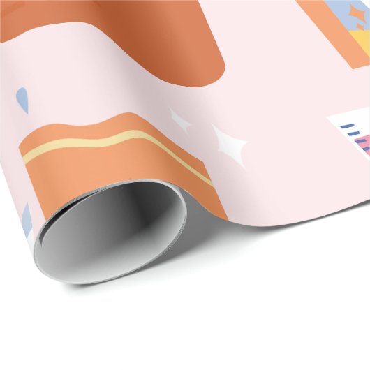 Wasruimte Wasmachine Reiniging Huisvrouw Cadeaupapier (Rol Hoek)