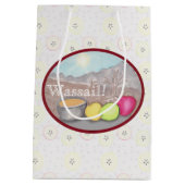 Wassail Apples Yule Solstice Medium Cadeauzakje (Achterkant)