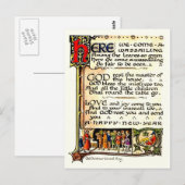 Wassail Briefkaart (Voorkant / Achterkant)