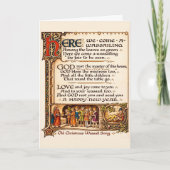 Wassail Kaart (Voorkant)