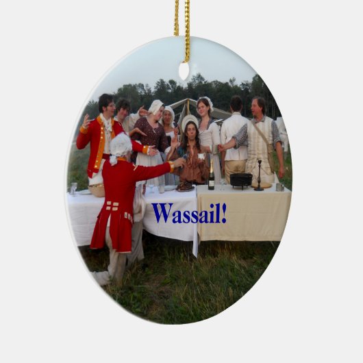 Wassail. Keramisch Ornament (Rechts)