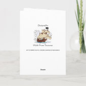 Wassail Kerstgroet Feestdagen Kaart (Achterkant)