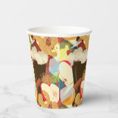 Wassail Medley Papieren Bekers (Rechts)