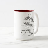 Wassail Recipe Mok (Voorkant rechts)