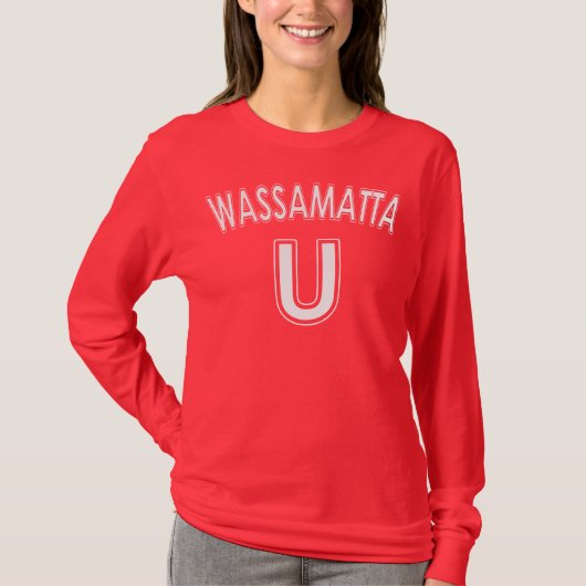 Wassamatta U T-shirt (Voorkant)