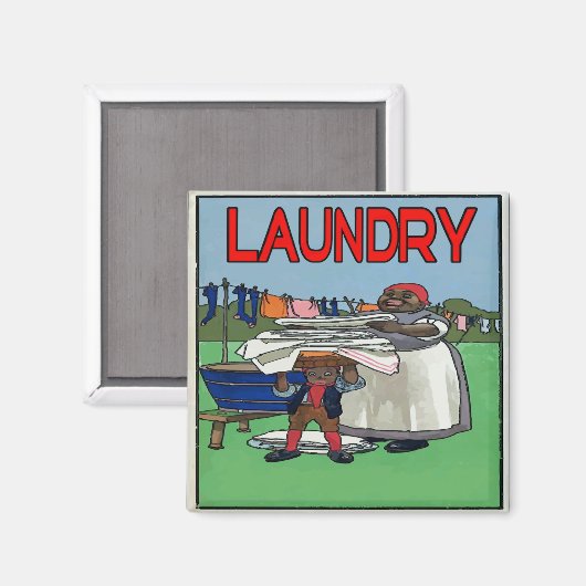 Wassen Dag Wassen  Magneet (Voorkant / Achterkant)