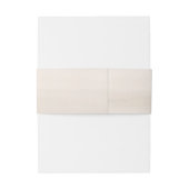 Wassen Ivory Waterverf Aangepast huwelijk Uitnodigingen Wikkel (Achterkant Voorbeeld)