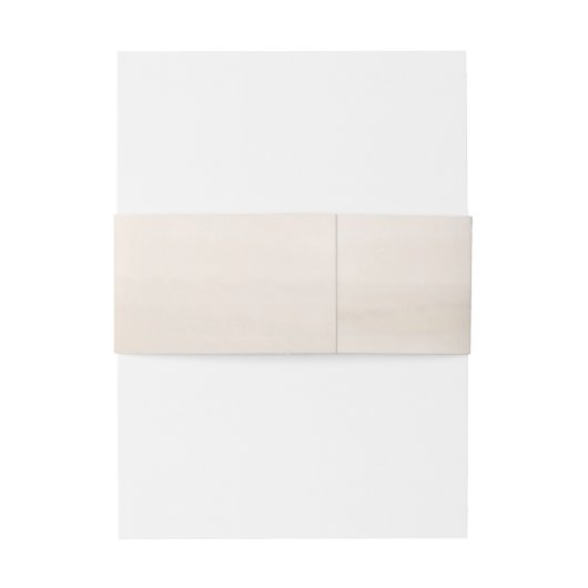 Wassen Ivory Waterverf Aangepast huwelijk Uitnodigingen Wikkel (Achterkant Voorbeeld)