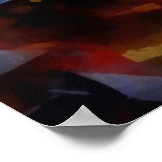 Wassen na het eten poster (Hoek)