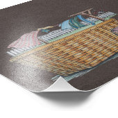 Wassen op wasgoed foto afdruk (Hoek)