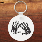 WASSEN UW HANDEN SLEUTELHANGER (Voorkant)