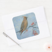 Wassen Vierkante Sticker (Envelop)