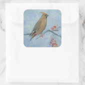 Wassen Vierkante Sticker (Tas)