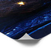 Wassende halvemaan poster (Hoek)