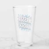 "Wasser marsch!" Feuerwehr-Humor Glas (Achterkant)