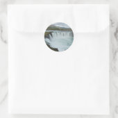 Wasserfal Ronde Sticker (Tas)