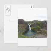 Wasserfall in See Briefkaart (Voorkant / Achterkant)