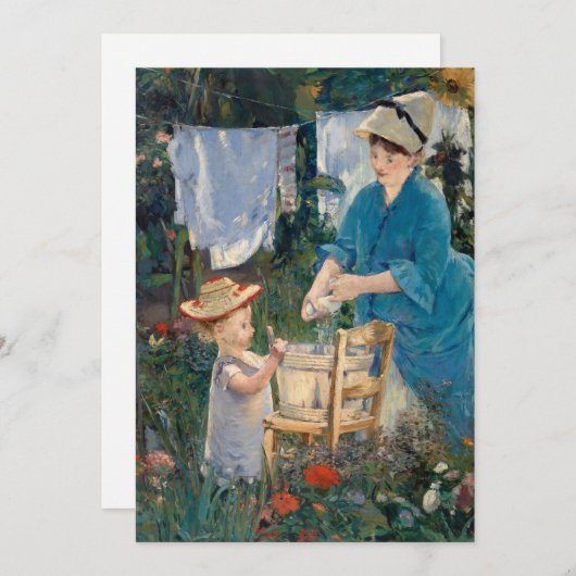 Wasserij | Édouard Manet (Voorkant / Achterkant)