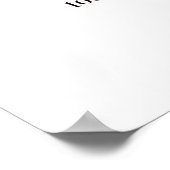 Wasserij Extravaganza waar kleding naar feest gaat Poster (Hoek)