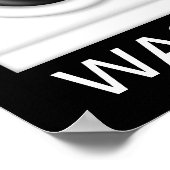 Wasserij - Huisregels - SRF Poster (Hoek)