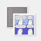 Wasserij Kleine Niddles Comic Magnet (Voorkant / Achterkant)