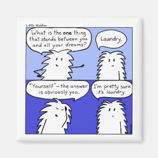 Wasserij Kleine Niddles Comic Magnet