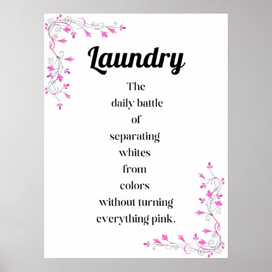 Wasserij Wars De dagelijkse strijd van het scheide Poster (Voorkant)