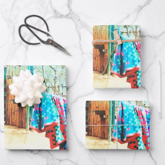 Wasserijdag Nairobi Inpakpapier Vel (Voorkant)